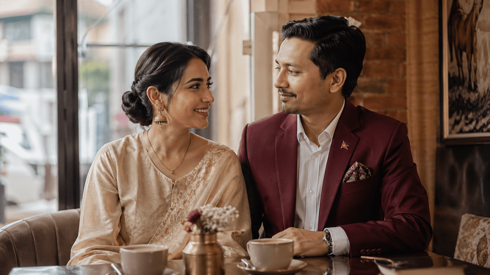 A couple — representing meaningful connection and shared life